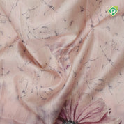 Pastel shades big flower design self color zari border fancy cotton saree