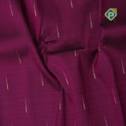 Purple gold zari rain drops butta design self gold zari peacock rettapet border traditional silk saree