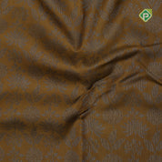 retro yellow neem zari small grand floral self zari doble design border all over weaved silk saree