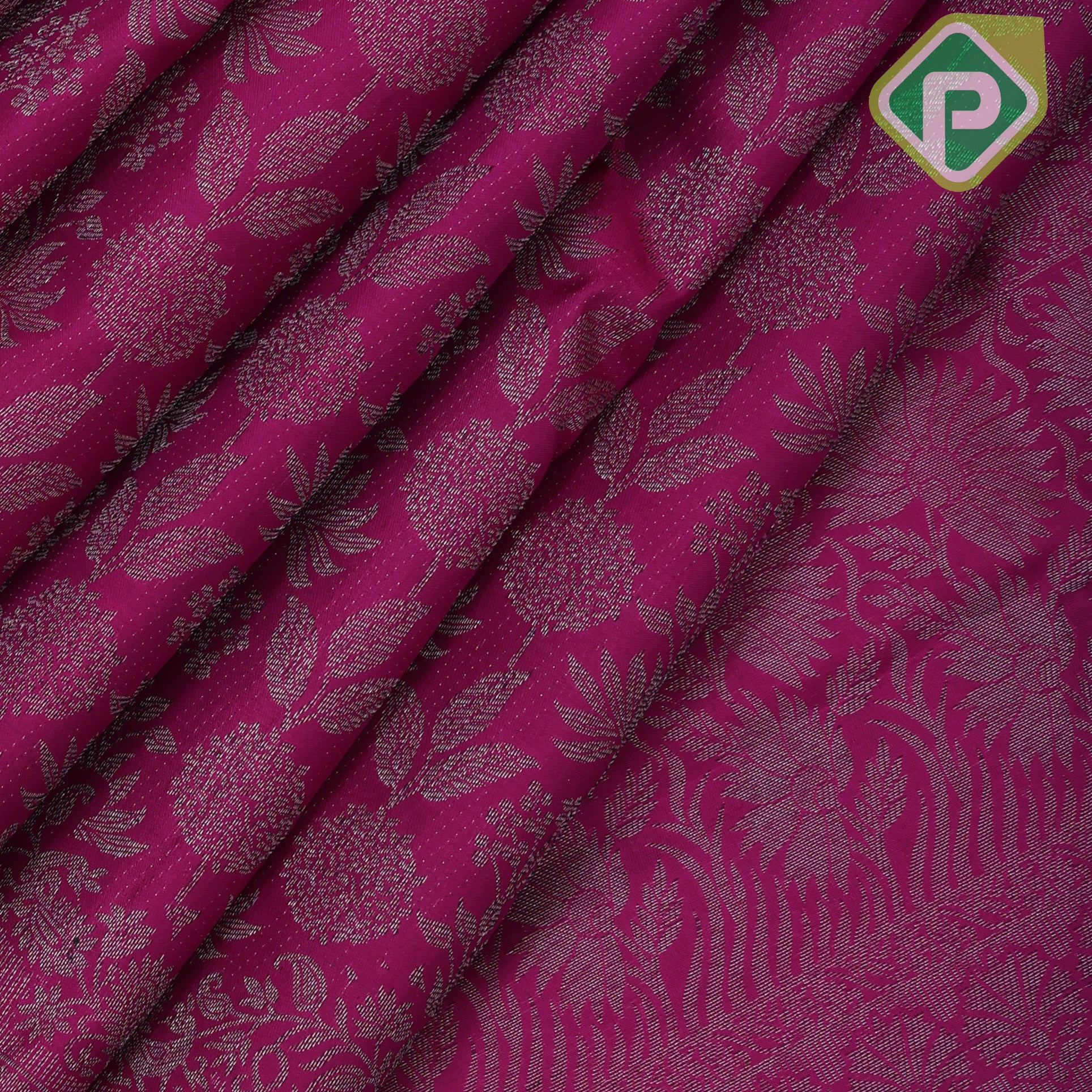 retro yellow neem zari small grand floral self zari doble design border all over weaved silk saree