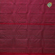 banana yellow neem zari self design boxes pink edge border all over weaved silk saree