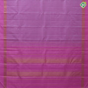 Lavender pink dual done plain weaved Baby pink gold zari butta line border plain traditional vintage silk saree