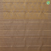 Sandal Neem Zari Checks Floral Design Self Colour Ruthracham Border Design Grand Silk Saree