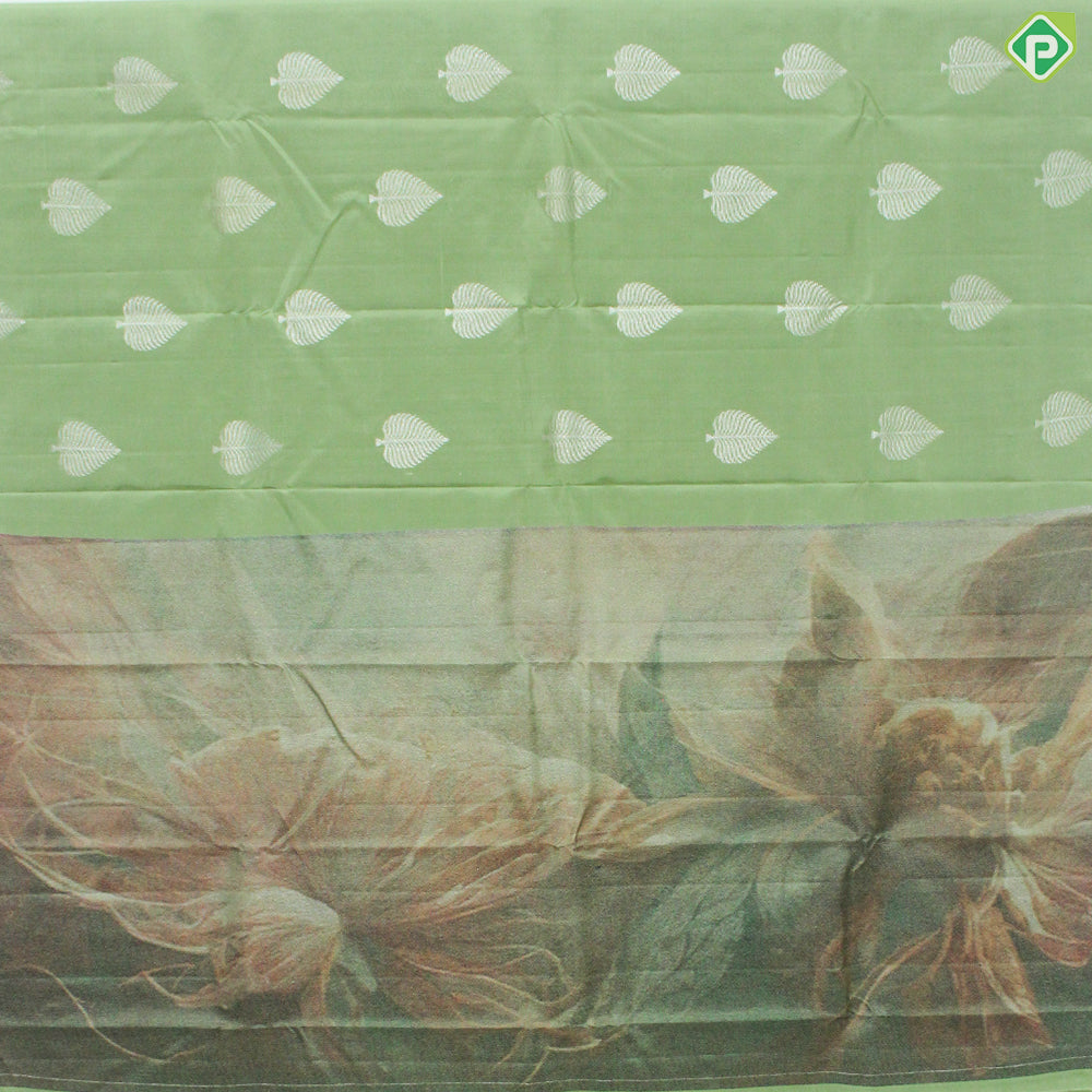 Ravi Varma and Daisy Flower Pallu Concept Signature Edition Silk Saree