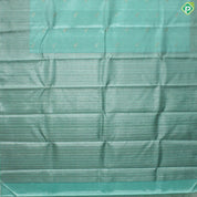 Rexsona Green Gold Zari With Self Color Border Tissue Traditional Silk Saree