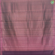 Onion Pink And Walnut Brown Silk Thread Gold Zari Square Checks Edge Border Trendy Designer Silk Saree