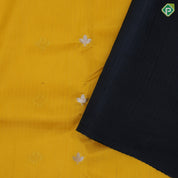 Bright Colour Based Small Motif Design Contrast Border Floral Flower Border Fancy Cotton Saree