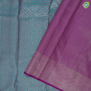 Sea Blue Silver Zari Brocade Design Pink Jungle Deer Border Design Trendy Silk Saree