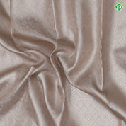Pewter pink silver zari by zari diamond checks tissue weaved peach silver zari diamond border tissue silk saree