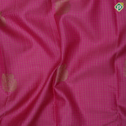 Pink gold zari vairaoosi checks fancy annam butta mustard yellow rettapet temple border traditional silk saree