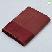 Single color tissue design self color border fancy cotton saree
