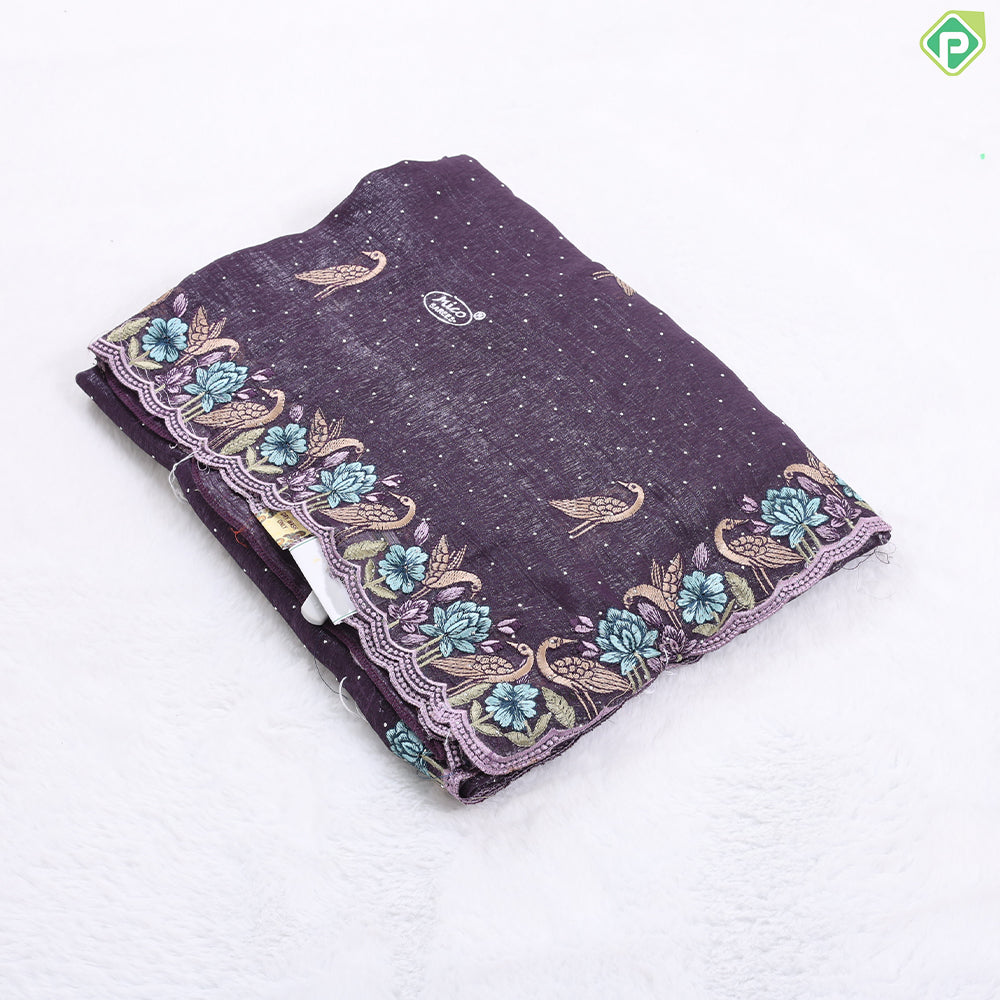 Mustard yellow tissue effect flamingo butta embroidered design multi color cut work border hollywood fancy saree