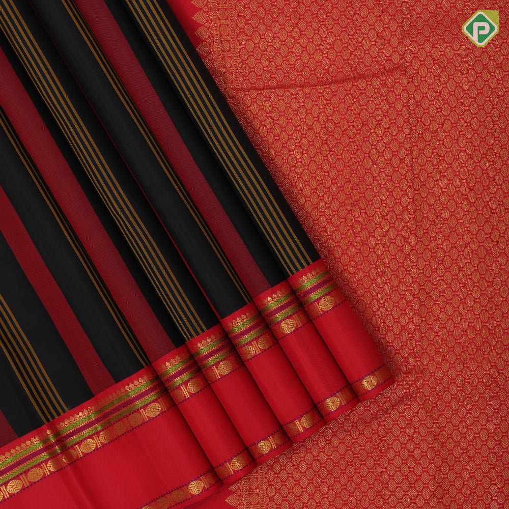 Luxury Black Silk