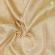 creamy sandal gold zari velthari and checks design peacock blue gold zari peacock butta retta pett border traditional silk saree