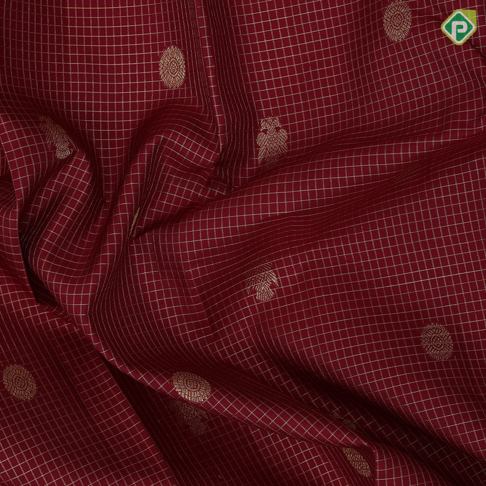 dark maroon gold zari kaatam butta design pale pink gold zari retta pett border traditional silk saree