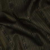 Bottle Green Gold Zari Floral Brocade Design Dark Pink Ruthracham Bavanji Border Design Wedding Silk Saree
