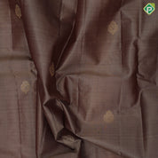 Emarald green gold zari leaf butta motif purple gold zari peacock banaras style design border gift silk saree