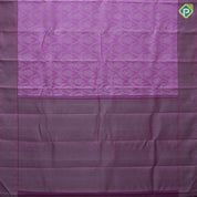 Lavender pink silver zari grand floral design purple pink silver zari square design border grand bridal silk saree