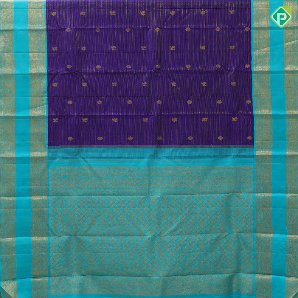 Navy blue gold zari vairaoosi Annam rudraksham butta rexona green gold zari retta pett border vintage traditional silk saree