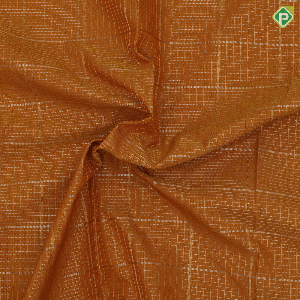 Mustard yellow gold zari checked window panel design mint green gold zari mango butta border art silk saree