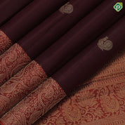 reddish pink gold zari peacock butta design rose pink gold zari banaras design border gift silk saree