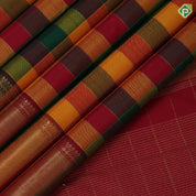 Paalum Pazhamum mullti color gold zari padded design self gold zari bavanji border traditional silk saree