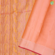 tri color green silver zari chevron grains design peacock green silver zari zig zag border trendy designer silk saree