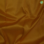 Yellow gold zari stripes design Purple gold zari three lines mid gap border retro traditional silk saree