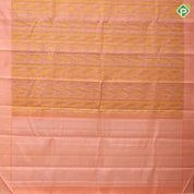 tri color green silver zari chevron grains design peacock green silver zari zig zag border trendy designer silk saree
