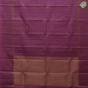 Onion pink gold zari checks silver gold zari thousand butta design self tissue lines border traditional silk saree