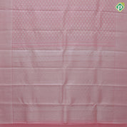 candy pink neem zari fancy round butta design self color and zari spin design border organza silk saree