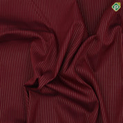 Maroon gold zari double stripes design pista green gold zari rettapet border art silk saree