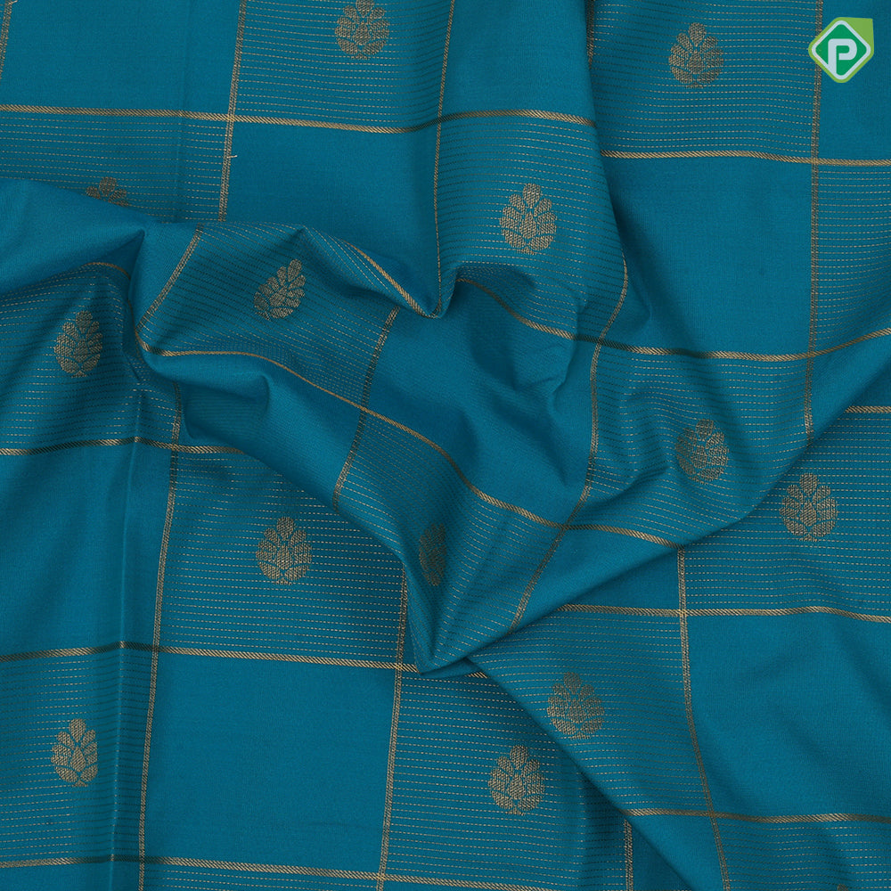Emarald green gold zari window panel flower design peach pink gold zari rangoli rettapet border art silk saree