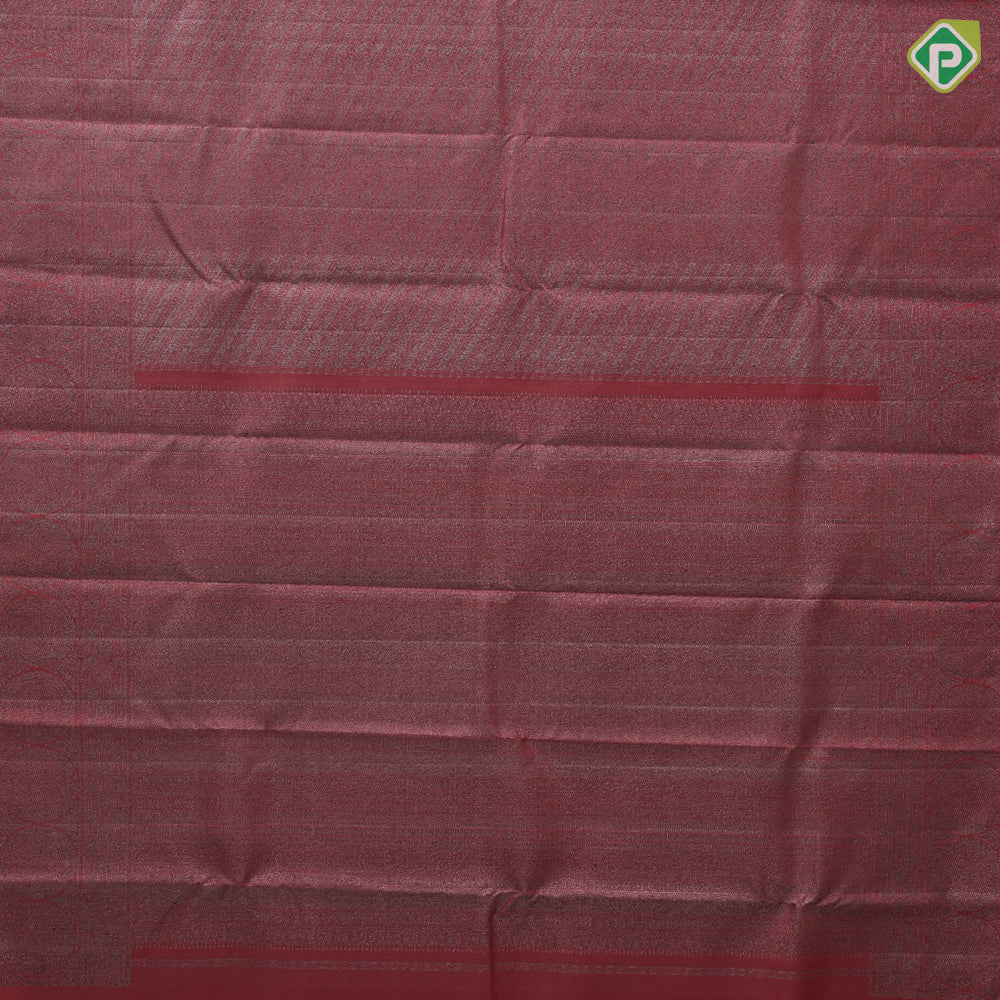 Onion pink neem zari cross lines design self neem zari fancy round butta border trendy designer silk saree