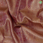 onion pink silver gold zari meena work design self silver gold zari meena work border grand bridal tissue silk saree