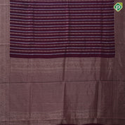 Dark color silver gold zari stripes design self rangoli border banaras style trending fancy saree