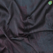 Steel grey base dusky pink Historical India inspired subtle vintage artistic details woven signature kanchipuram masterpiece silk saree