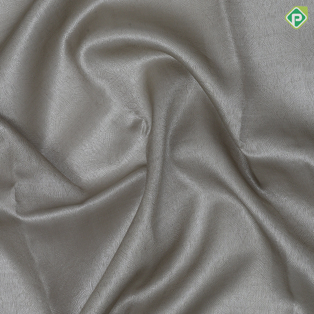 Pickle green neem zari abstract design self color neem zari multi design lines border organza silk saree