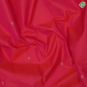 Tomato red gold zari small fancy flower butta purple silver gold zari banaras border gift silk saree