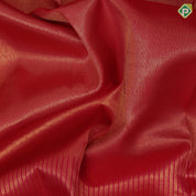 Rani pink gold zari shimmer tissue tower design self gold zari plain tissue border contemporary silk saree