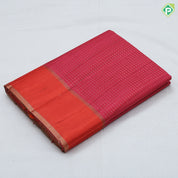 dark colors gold zari vairaoosi lines contrast plain rettapet edge border fancy cotton saree