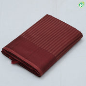 solid color gold zari stripes design self plain border fancy tissue saree