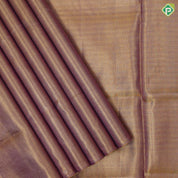 Onion pink base gold zari by zari self tissue design self designed border celebrity fame golden tissue silk saree