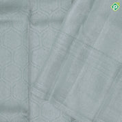 pista gold zari grand floral design self silver zari multi design lines border kanchi kora silk saree