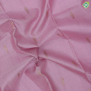 candy pink gold zari green thread checks and butta design maroon gold zari dual design border traditional silk saree