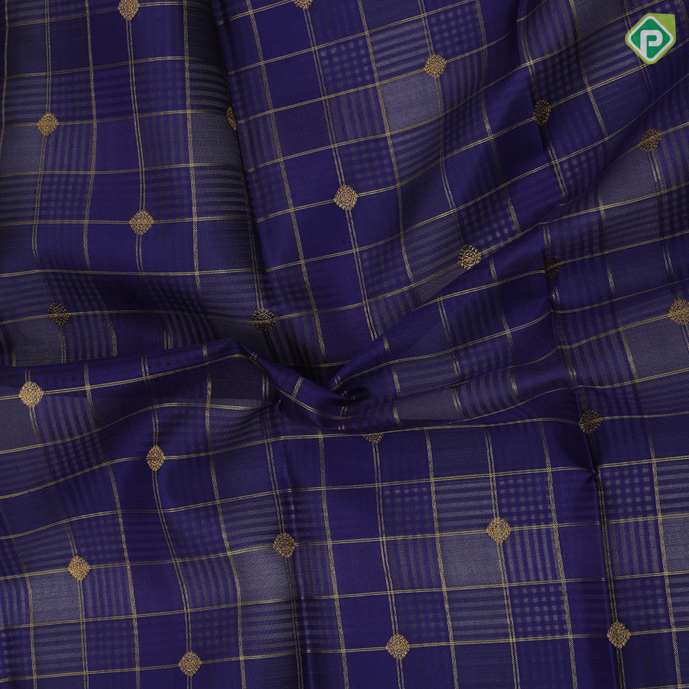 Royal blue gold zari window panel butta design peacock green gold zari annam butta line exclusive traditional silk saree