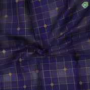 Royal blue gold zari window panel butta design peacock green gold zari annam butta line exclusive traditional silk saree