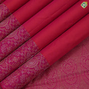 orangish pink gold zari double peacock arch butta purple pink silver gold zari fancy mango butta border gift silk saree