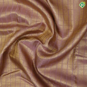 Onion pink gold zari filled Checks design green with gold zari peacock meena work red temple border grand exclusive bridal silk saree