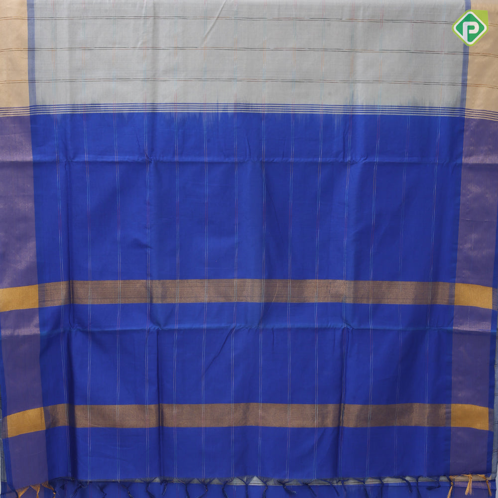 bright shades plain body contrast color border and pallu 9 yards silk cotton saree